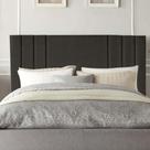 Cabeceira Estofada Grécia 160cm Queen Size Para Cama Box Quarto Linho Marrom - Gat Magazine