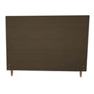 Cabeceira Estofada Helena para Cama Box Viúva Suede Marrom 120cm JBF Cabeceira Estofada Helena para Cama Box Viúva Suede Marrom 120cm JBF