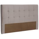 Cabeceira Estofada Herval King Comfy, 195 cm, Veludo Molhado Bege Cabeceira Estofada Herval King Comfy, 195 cm, Veludo Molhado Bege