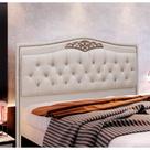 Cabeceira Estofada Holanda 1,40 Casal Linho Speciale Home
