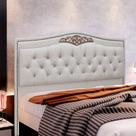 Cabeceira Estofada Holanda 1,60 Queen Linho Star Confort