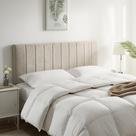 Cabeceira Estofada King Hearth & Harbor Bege com Painéis