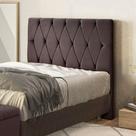 Cabeceira Estofada Leila 140cm Casal para Cama Box Cabeceira Estofada Leila 140cm Casal para Cama Box