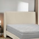 Cabeceira Estofada Montreal 175cm Cama Box Queen Size Bouclê