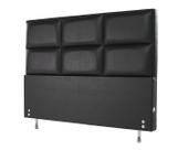 Cabeceira Estofada Para Cama Box King 127x197 Preto