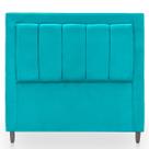 Cabeceira Estofada para Cama de Casal 140 Grecia Suede