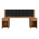 Cabeceira Estofada Para Cama Queen Dubai Com Led Car/pre- M. Arapongas