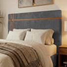 Cabeceira Estofada Parma Para Cama Queen 160cm Bouclê