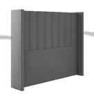 Cabeceira Estofada Queen 160 cm Turquesa material sintético Cabeceira Estofada Queen 160 cm Turquesa material sintético