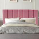 Cabeceira Estofada Solteiro 100CM Sophia Suede Rosa - D A DECOR Cabeceira Estofada Solteiro 100CM Sophia Suede Rosa - D A DECOR