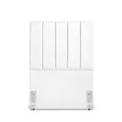 Cabeceira Estofada Solteiro Carla 90 cm material sintético Branco