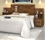 Cabeceira Extensível Box Completa Cama Casal, Queen ou King