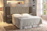 Cabeceira Florida Para Cama Box Casal Queen King Com Capitonê