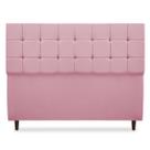 Cabeceira Giovana de Solteiro 90cm Suede Cabeceira Giovana de Solteiro 90cm Suede