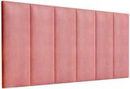 Cabeceira Imperial modular p/ cama box Casal 1,40 cm - Rosa