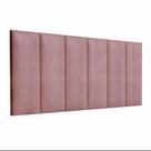 Cabeceira Imperial modular p/ cama box Casal 140 cm - Rosê