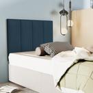 Cabeceira Isis Pendente Dobrável Cama Box Solteiro 0,90 cm Azul