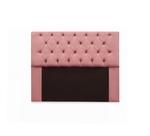 Cabeceira Italia King 185cm Suede Rosa