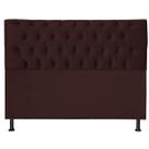 Cabeceira Jade 100Cm Para Cama Box Solteiro Suede Bordô