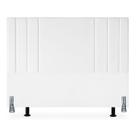 Cabeceira King 195 cm Clássica Cama Box Moderna material sintético Frame