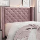 Cabeceira King 195Cm Veludo Vicenza