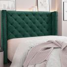 Cabeceira King 195Cm Veludo Vicenza