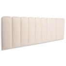 Cabeceira King 200x60 Cama Box Modulada Arredondada Luno