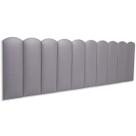 Cabeceira King 200x60 Cama Box Modulada Nuvem Luno