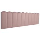 Cabeceira King Estofada de Colar na Parede Kit 10 Placas Modelo Nuvem - Várias Cores Cabeceira King Estofada de Colar na Parede Kit 10 Placas Modelo Nuvem - Várias Cores