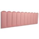 Cabeceira King Estofada de Colar na Parede Kit 10 Placas Modelo Nuvem - Várias Cores