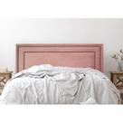 Cabeceira King Estofada para Cama Box com Tachas 193x60cm Reta Luxo Dupla