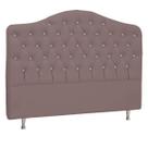 Cabeceira King Florence P04 195 cm Suede - ADJ Decor