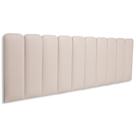 Cabeceira King Kit 10 Placas Modelo Arredondada - material sintético Marfim / Off White Cabeceira King Kit 10 Placas Modelo Arredondada - material sintético Marfim / Off White