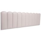 Cabeceira King Kit 10 Placas Modelo Nuvem - material sintético Marfim / Off White Cabeceira King Kit 10 Placas Modelo Nuvem - material sintético Marfim / Off White