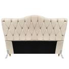Cabeceira King Size Cama Box de Casal Quarto Estofada Barcelona 198cm