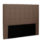 Cabeceira King Verona Suede Caramelo