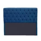 Cabeceira Lady 1,60 Suede Azul Royal - Bandiera Decor