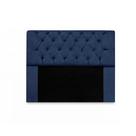 Cabeceira Lady 90cm Suede Azul Marinho Cabeceira Lady 90cm Suede Azul Marinho