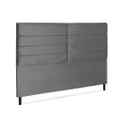 Cabeceira leme jbe moveis casal 1,38 diamond luxo para cama box quarto