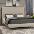 Cabeceira Linear Queen 160cm Linho Conforto Para Sua Cama Box