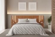 Cabeceira Lyon Naturalle Com LED