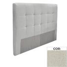Cabeceira MH-2680 Herval Estofada Queen para Colchão 158 cm Linho Cinza C Cabeceira MH-2680 Herval Estofada Queen para Colchão 158 cm Linho Cinza C