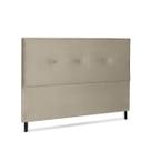 Cabeceira miami jbe moveis casal 1,38 diamond luxo para cama box quarto