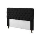 Cabeceira Mirage Para Cama Box Casal 140cm Com Capitonê Suede
