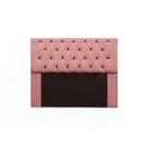 Cabeceira Mirage Queen 160 cm Suede Rosa