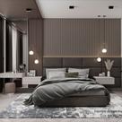 CABECEIRA MODULADA ADESIVA SUEDE CINZA CHUMBO (1 Placa)