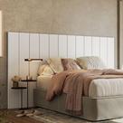 Cabeceira Modulada Cama Box Casal/queen/king 240cm 12 Módulos Aurora Branco Cabeceira Modulada Cama Box Casal/queen/king 240cm 12 Módulos Aurora Branco
