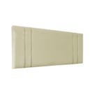 Cabeceira Modular Almofadada Para Cama Luxo Clean material sintético RBL