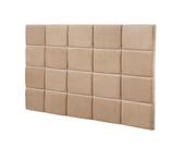 Cabeceira Modular Estofada Lile Kit 4 Módulos Weihermann