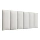Cabeceira Modular Solteiro 60x100 Em material sintético Branco
